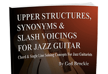 Perfect Bound Upper Voicings for guitar