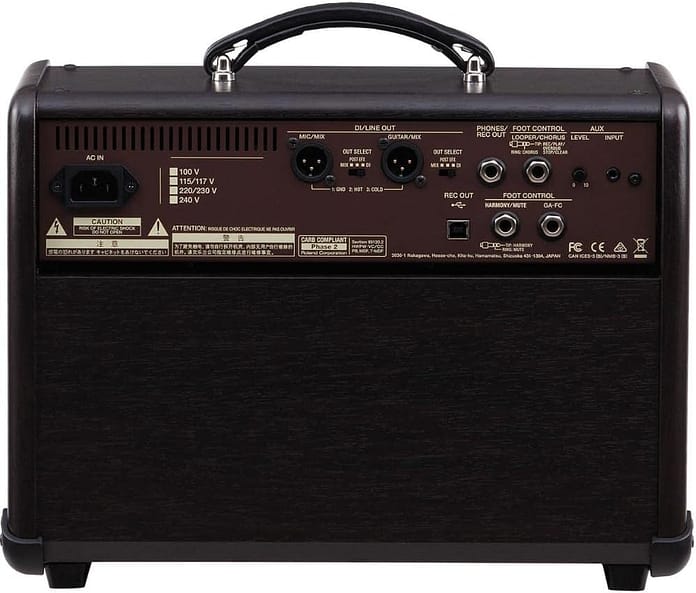 comparing acoustic combo amps fishman boss compact 604